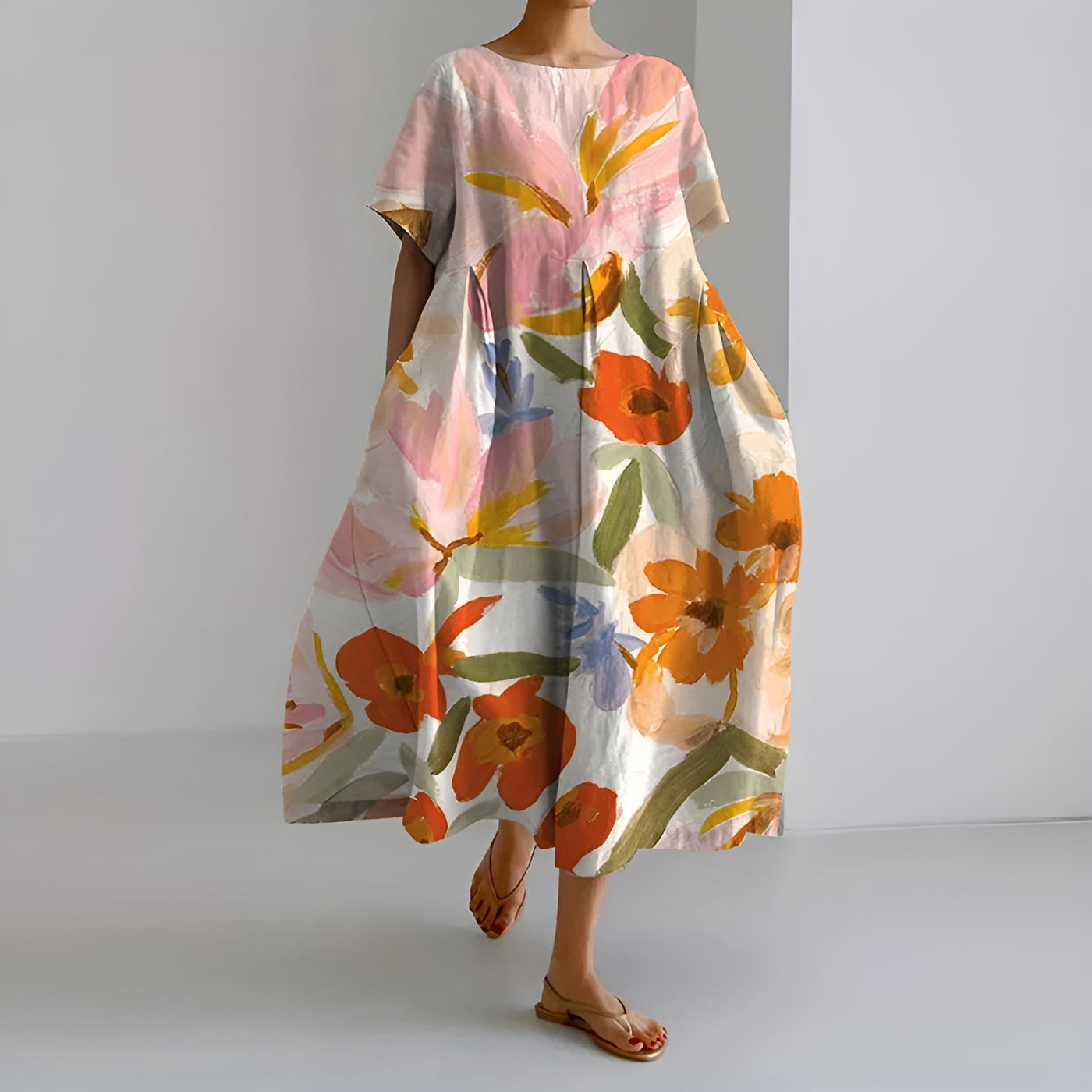 Nathalie™ | Robe d'été fleurie