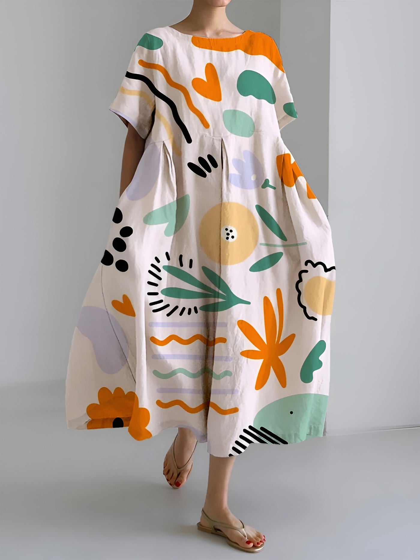 Léonie™ | Robe d'été colorée
