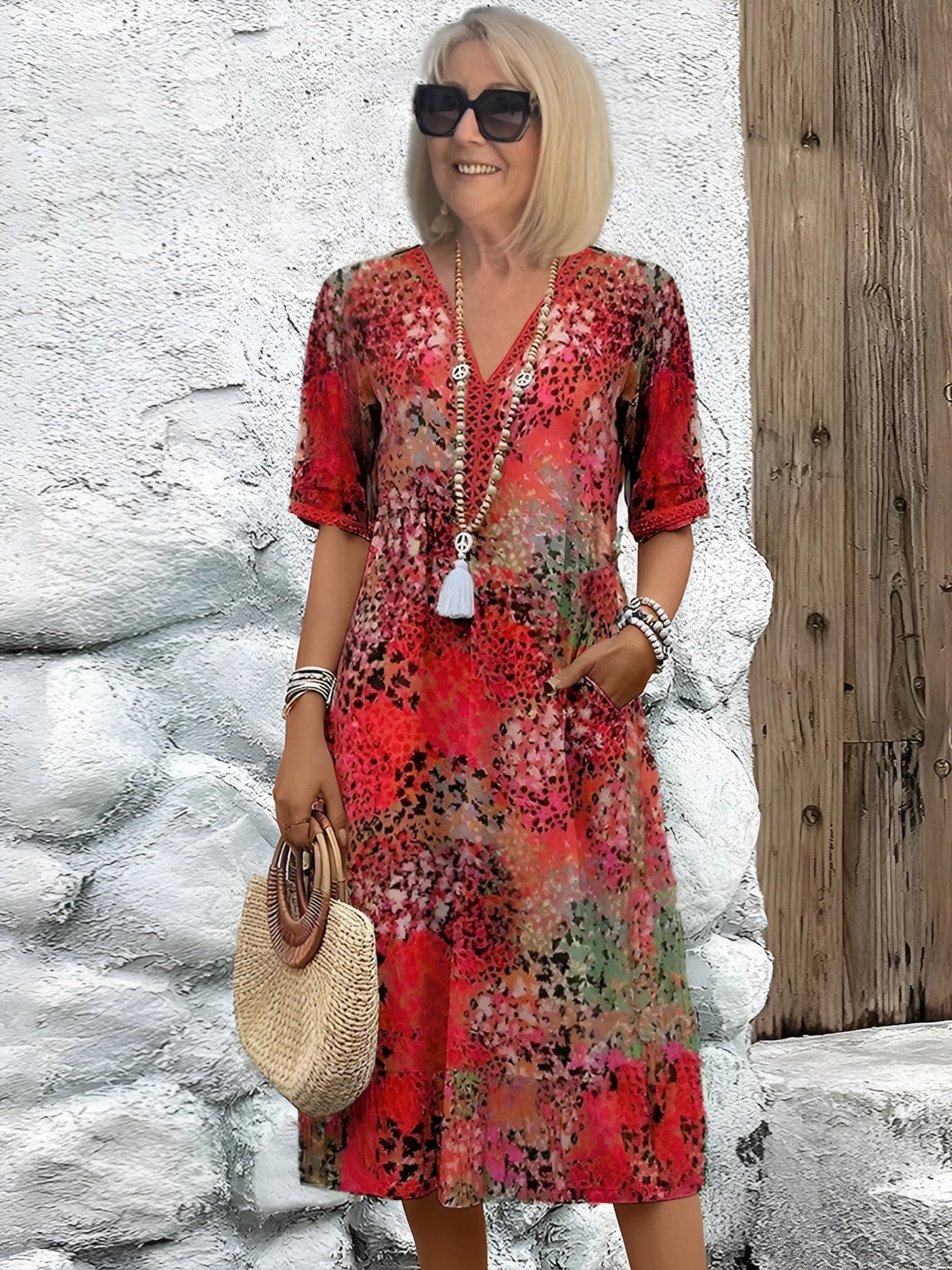 Sabrina™ | Robe à motifs floraux