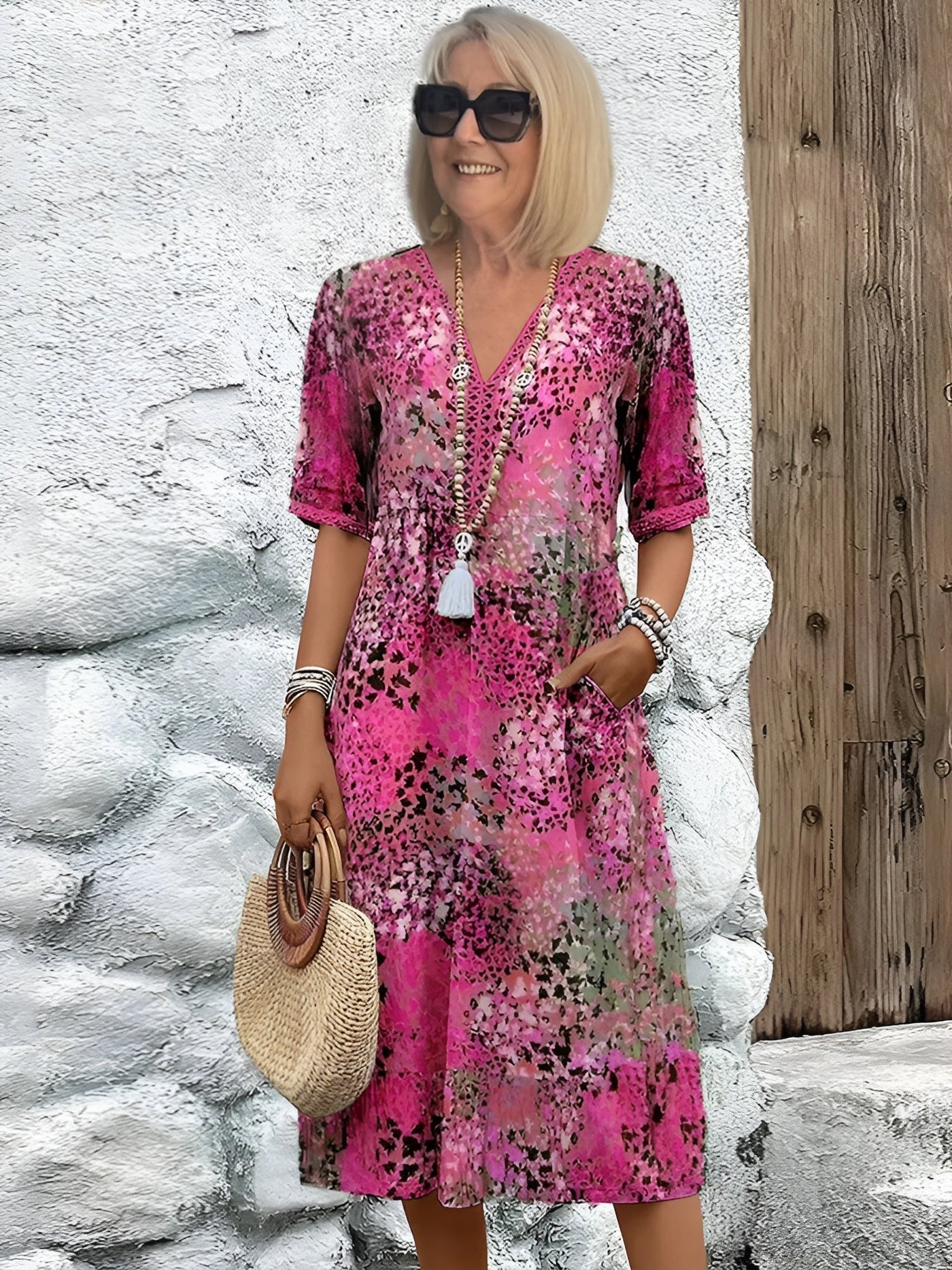 Sabrina™ | Robe à motifs floraux