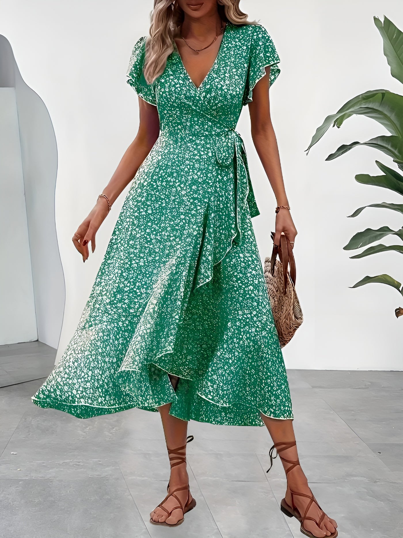 Valentine™ | Robe fleurie élégante