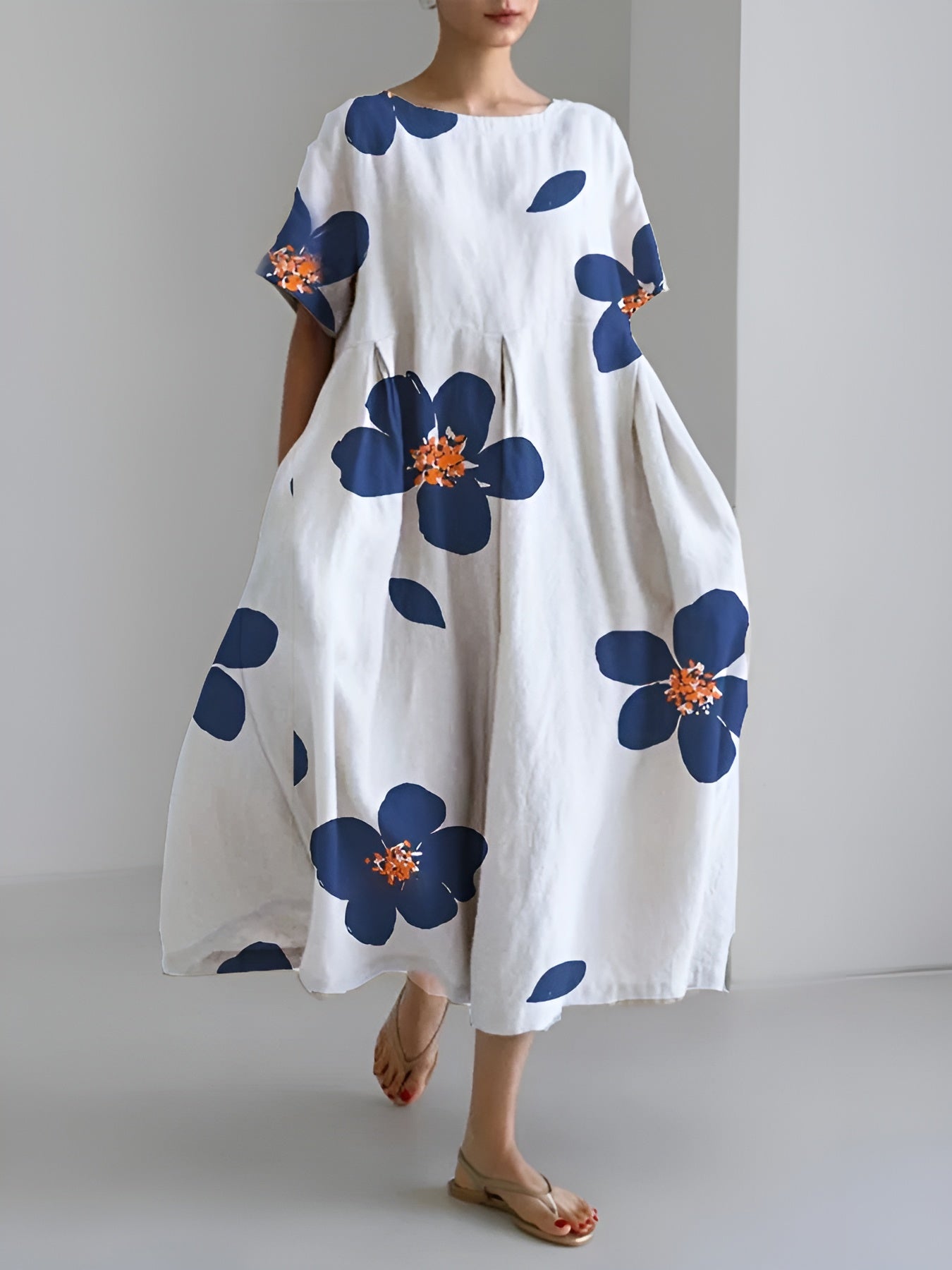 Rose™ | Robe d'été à fleurs éclatantes