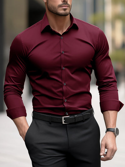 Mikael™ | Chemise noire élégante