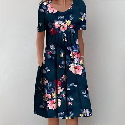 Gabrielle™ | Robe fleurie classique
