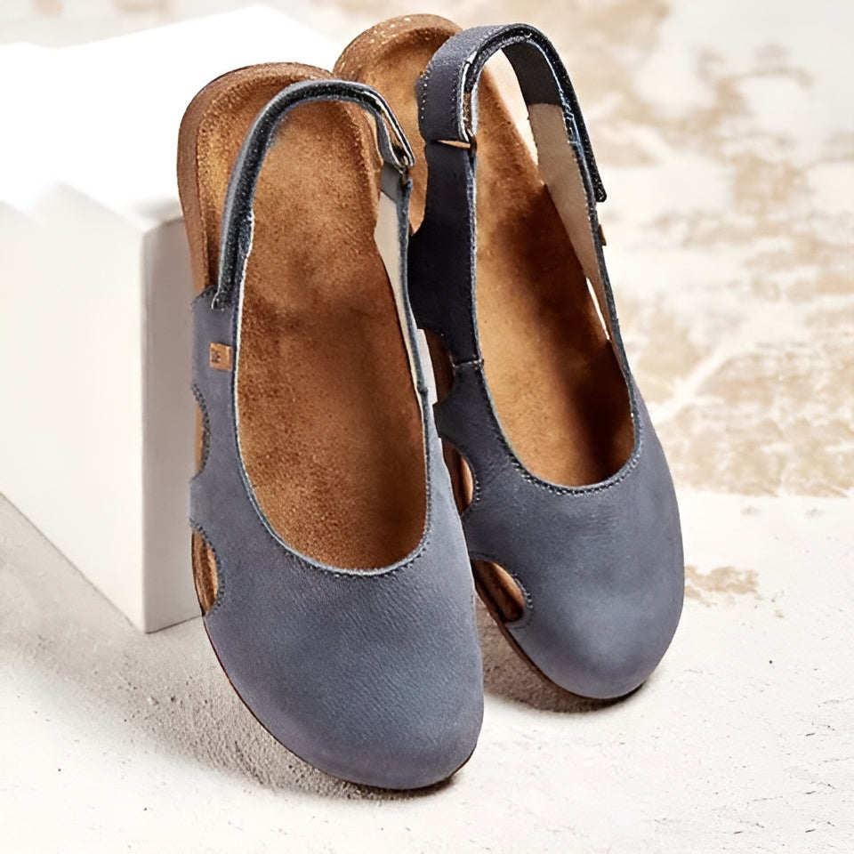 Violette™ | Sandales en PU effet miroir