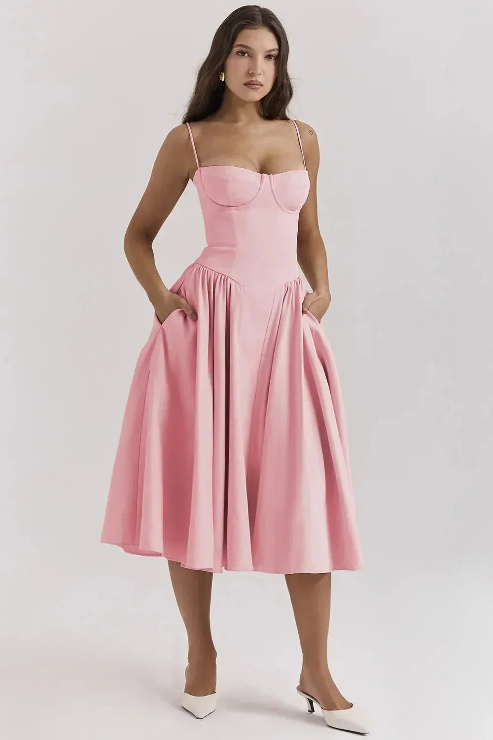 Norine™ |  Robe Midi Rétro