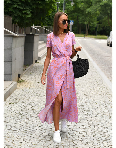 Gisèle™ | Robe élégante à col en V