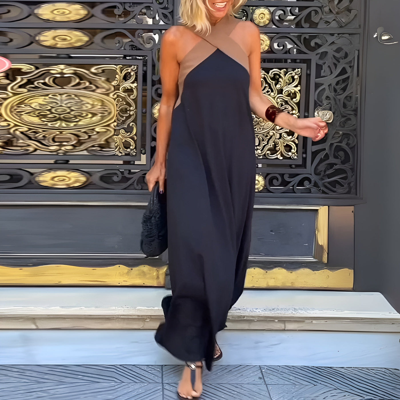 Estelle™ | Robe à col croisé