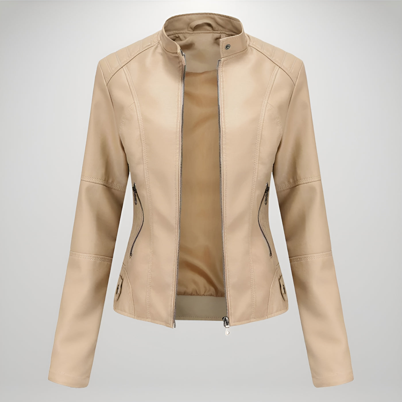 Camille™ | Veste en cuir décontractée
