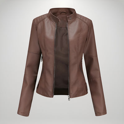 Camille™ | Veste en cuir décontractée