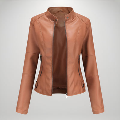 Camille™ | Veste en cuir décontractée
