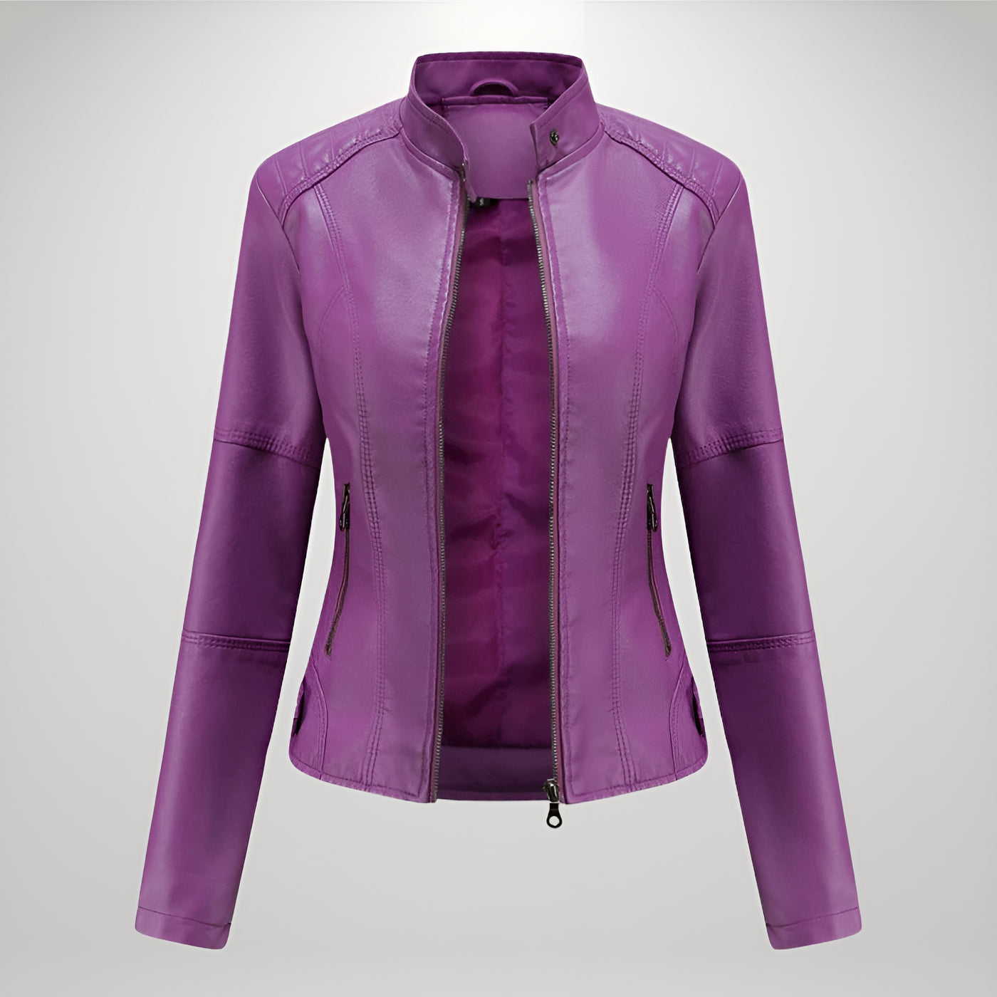 Camille™ | Veste en cuir décontractée
