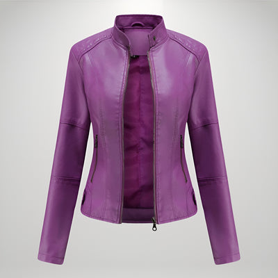 Camille™ | Veste en cuir décontractée