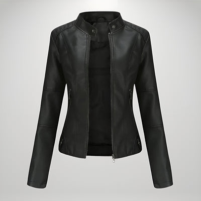 Camille™ | Veste en cuir décontractée
