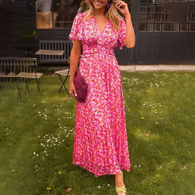Fabiola™ | Classic V-Neck Dress