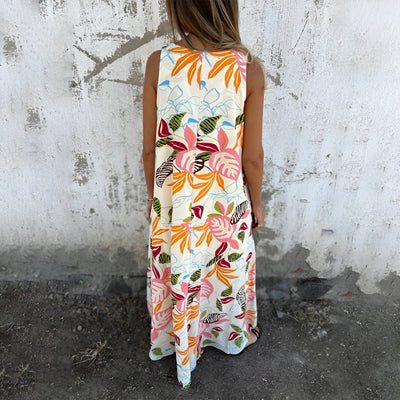 Felicia™ | Robe longue à encolure en V