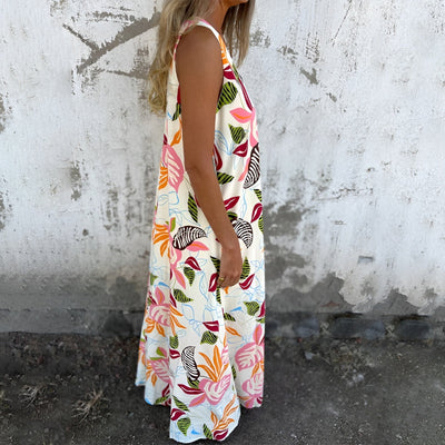 Felicia™ | Robe longue à encolure en V