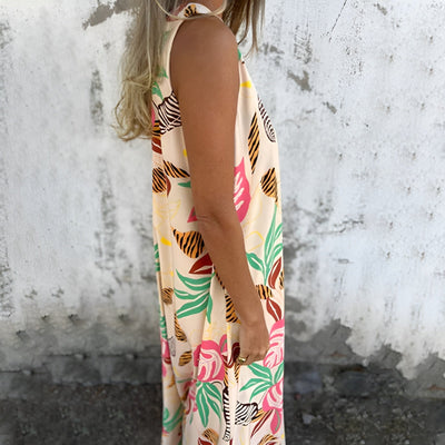 Felicia™ | Robe longue à encolure en V