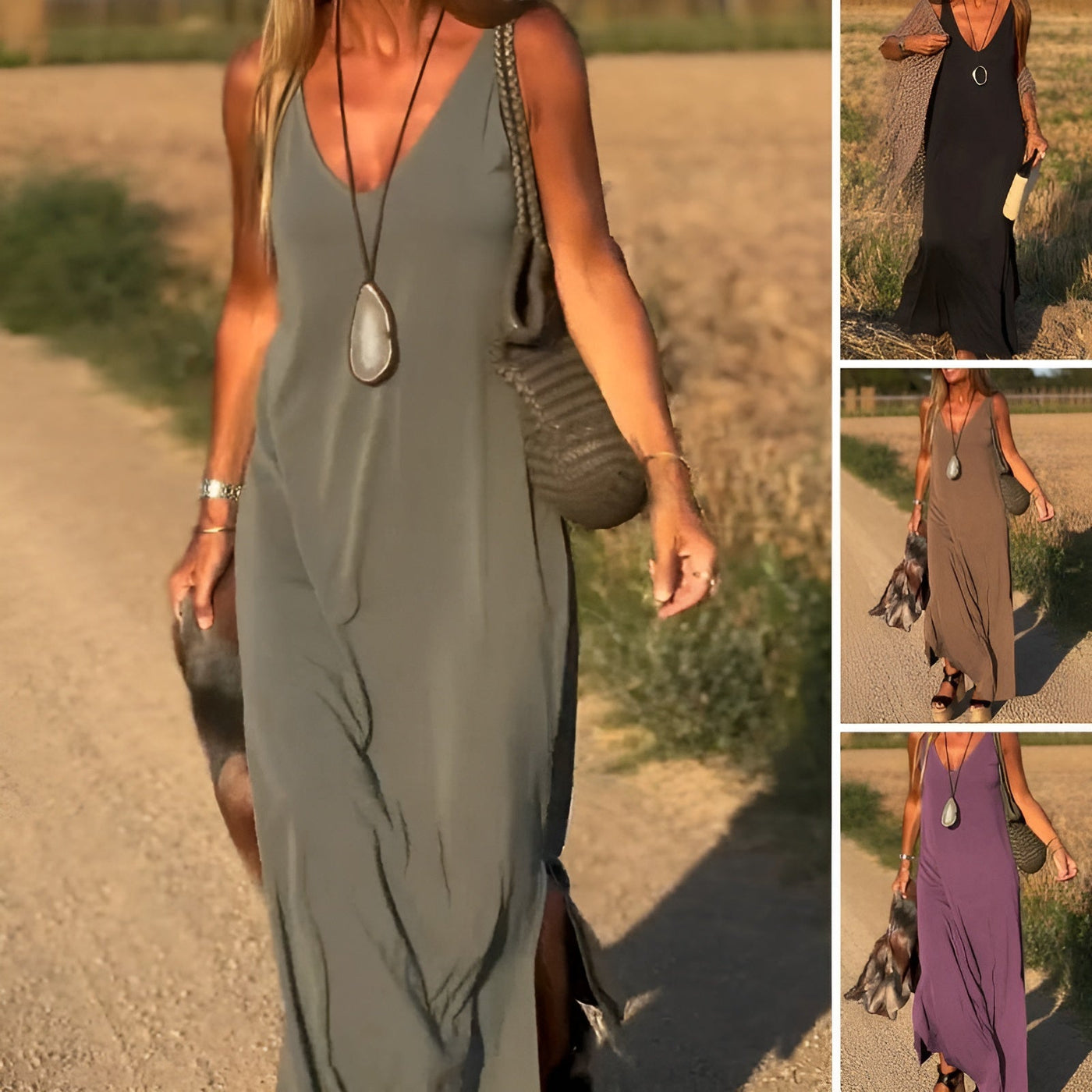 Emma™ | Robe longue débardeur