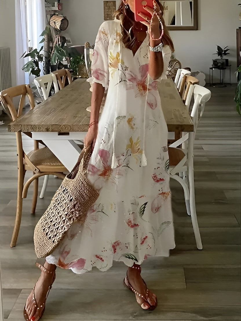 Gaëlle™ | Robe longue élégante