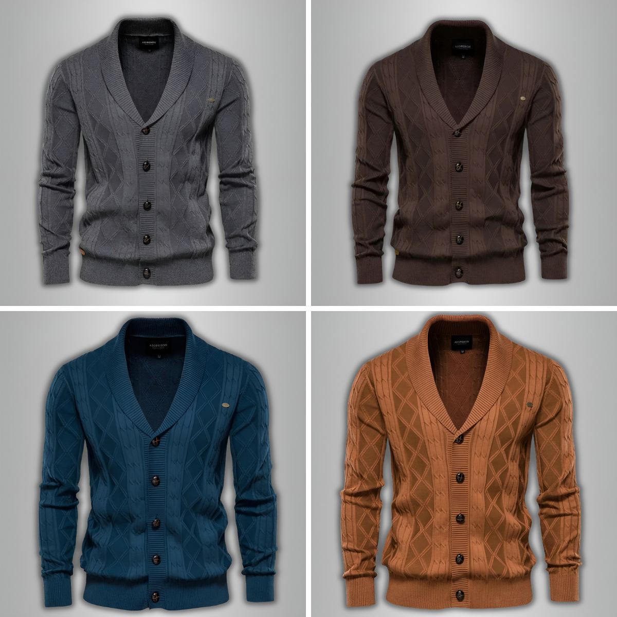 Victor™ | Cardigan boutonné pour homme