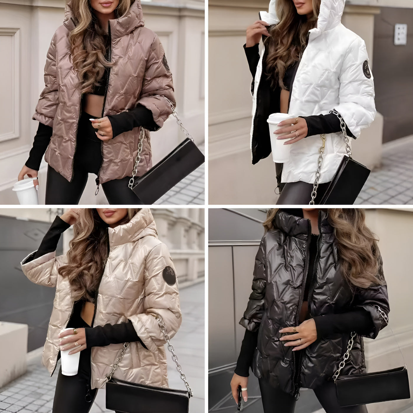 Amandine™ | Veste matelassée chaude et moderne