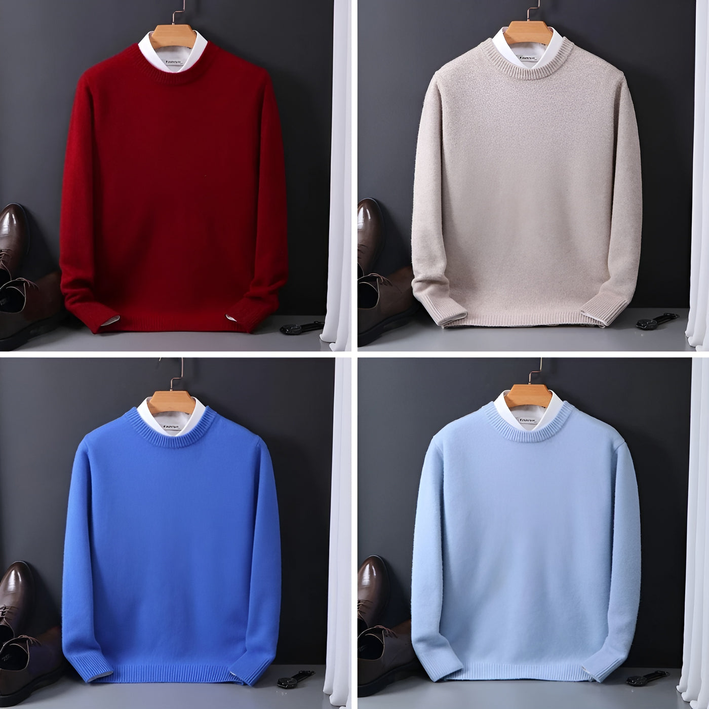 Bernard™ | Pull col rond en cachemire