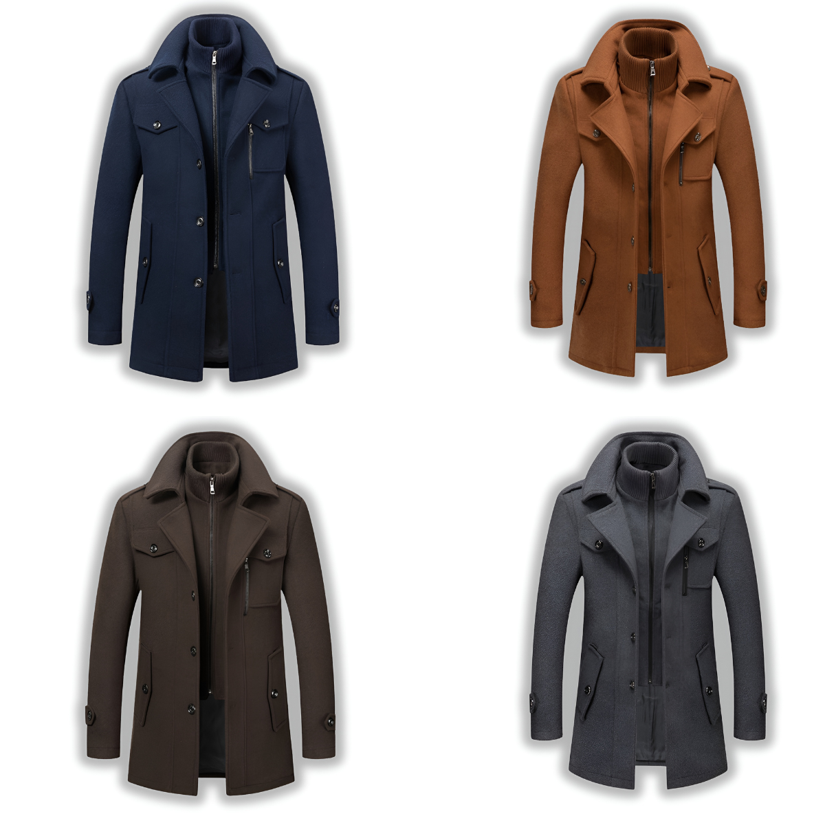 Bastien™ | Le manteau le plus chaud et le plus élégant pour homme